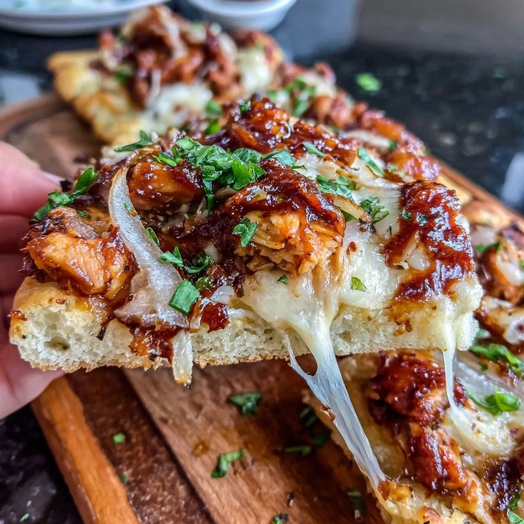 BBQ Chicken Flatbread