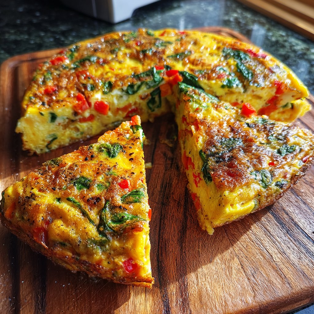 Quick and Easy Veggie Frittata