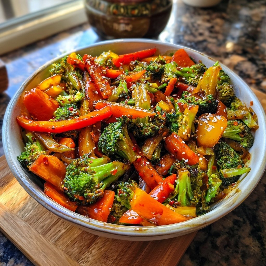 Easy Veggie Stir-Fry Dinner