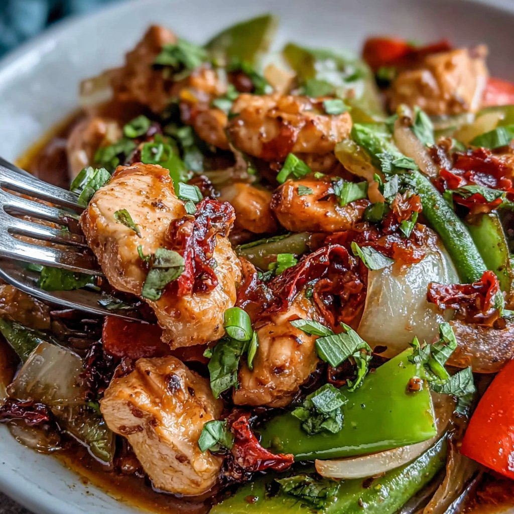 Turkey Stir-Fry with Asian Veggies
