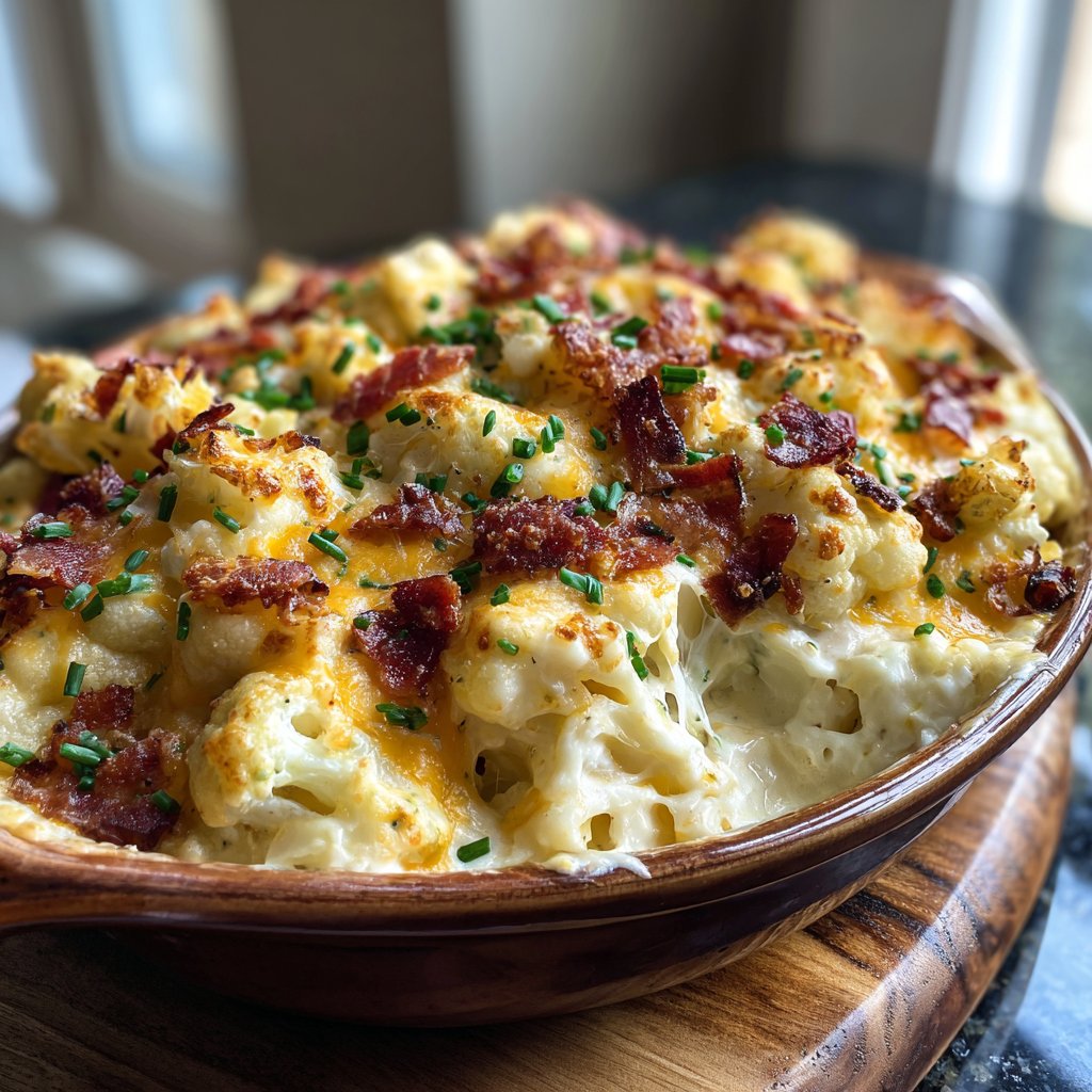 Loaded Cauliflower Casserole